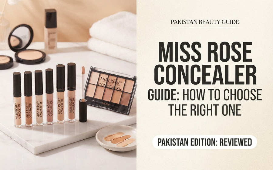 Miss Rose Concealer Guide: How to Choose the Right One (Pakistan Edition)