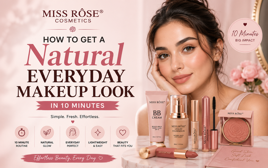 How to Get a Natural Everyday Makeup Look in 10 Minutes