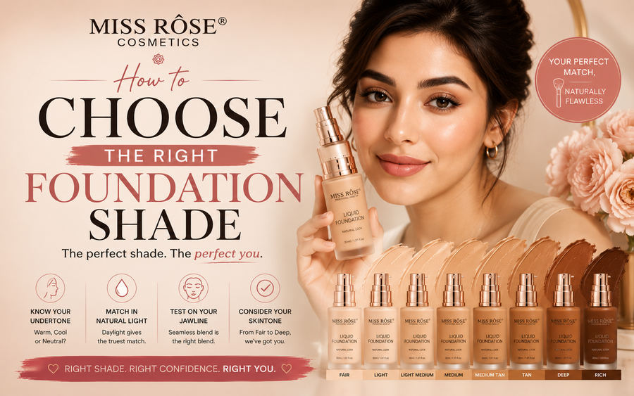 How to Choose the Right Foundation Shade