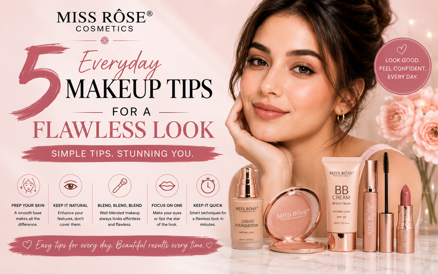 5 Everyday Makeup Tips for a Flawless Look