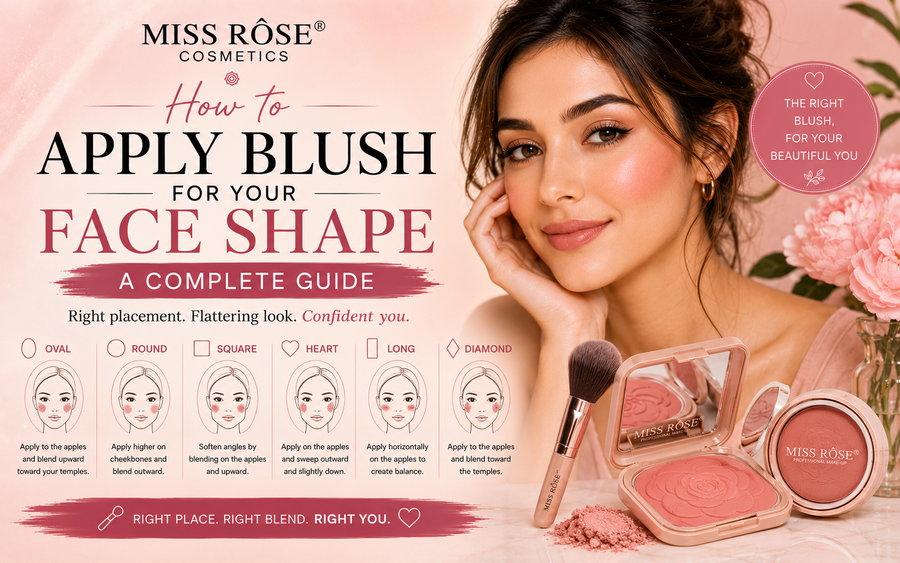 How to Apply Blush for Your Face Shape: A Complete Guide