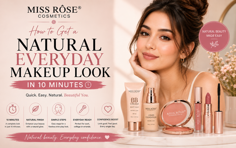 How to Get a Natural Everyday Makeup Look in 10 Minutes