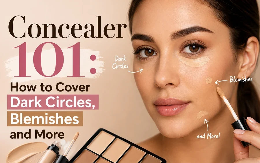 Concealer 101: How to Cover Dark Circles, Blemishes and More