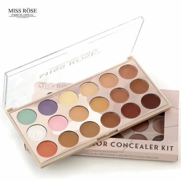 Miss Rose 18 Color Concealer Contour & Corrector palette