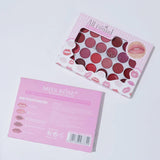 Miss Rose 24 Color All-Round Moisturizing Matte Lipstick palette