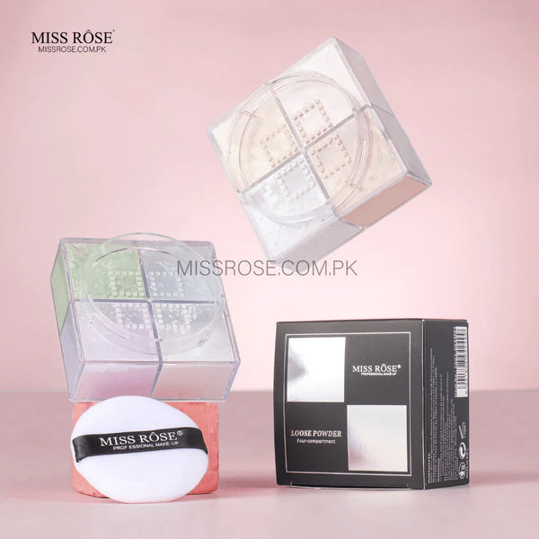 Miss Rose Prisme Libre 4-Color Loose Powder