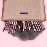 BH Cosmetics Lavish Elegance – 15 Piece Brush Set with Cosmetic Bag