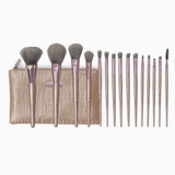 BH Cosmetics Lavish Elegance – 15 Piece Brush Set with Cosmetic Bag