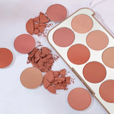 Miss Rose 10 Colors Enduring Blusher Kit