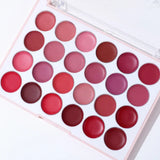 Miss Rose 24 Color All-Round Moisturizing Matte Lipstick palette