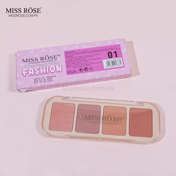 Miss Rose Butter Blend 4 Color Blush