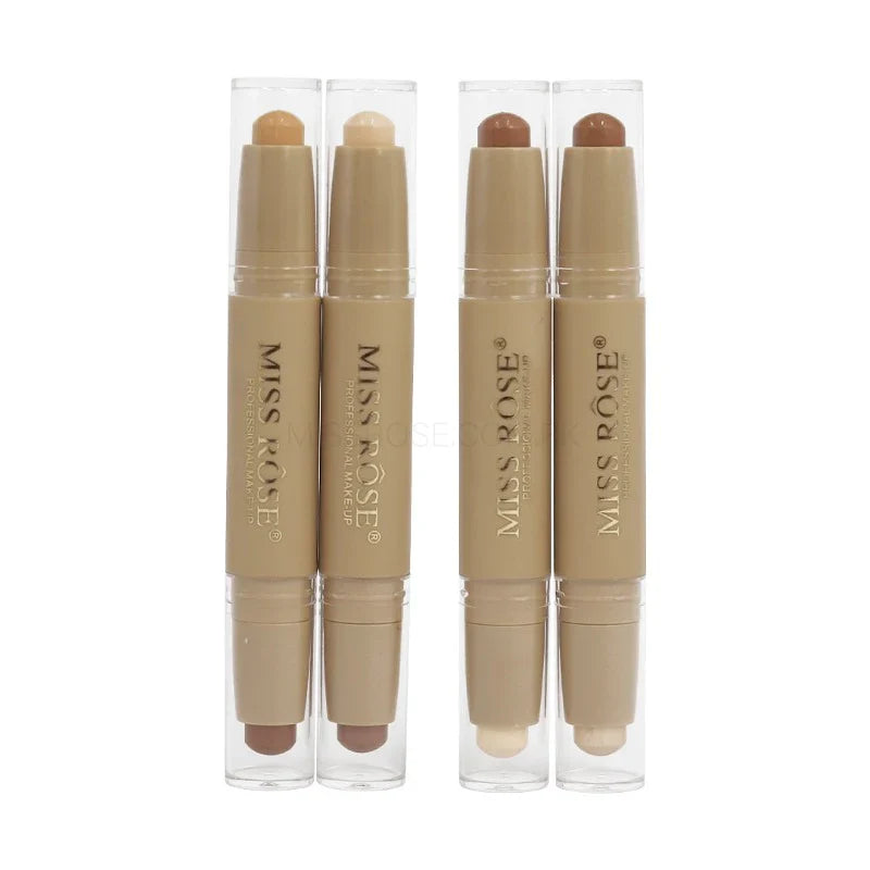 Miss Rose Nude Dual Ended Highlight and contour stick
