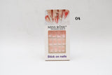 Missrose Stick on French Nails Pack