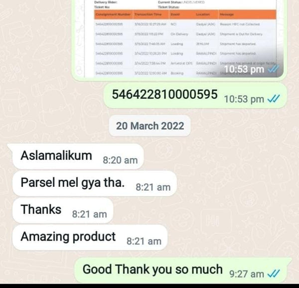 Bilal Q. - Miss Rose customer review photo
