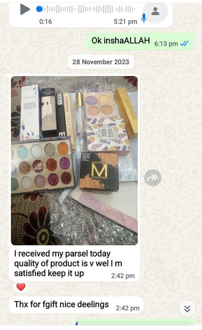 Laiba R. - Miss Rose customer review photo