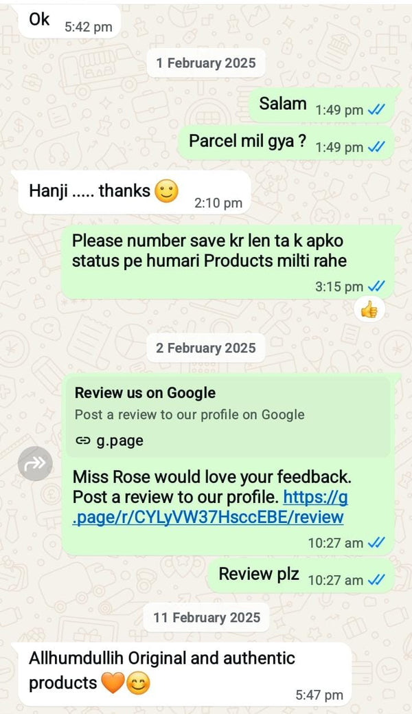 Warda I. - Miss Rose customer review photo