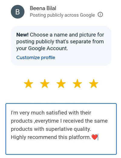 Beena Bilal - Miss Rose customer review photo