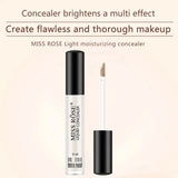 Miss Rose 4 PC Beauty Deal Fixer Spray +Primer Pump +Concealer +Foundation Tube