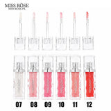 Miss Rose Iced Texture Glitter Lip Gloss