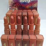 MISS ROSE Set of 6 Matte Waterproof Lipsticks