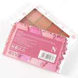 Miss Rose 8 Color Gold Brick Blushers
