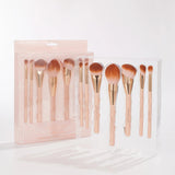 Miss Rose 7-Piece Marble Makeup Brush Collection Set