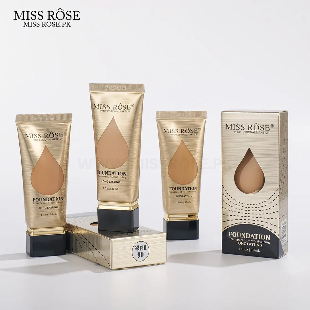 Miss Rose Transparent + Moisturizing Long-Lasting Foundation