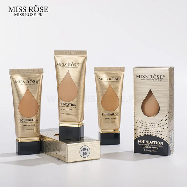 Miss Rose Transparent + Moisturizing Long-Lasting Foundation