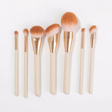 Miss Rose 7-Piece Marble Makeup Brush Collection Set