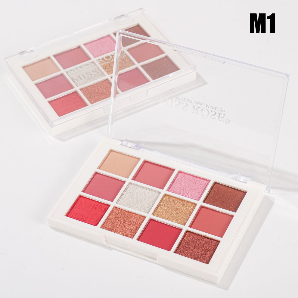 Miss Rose 12 Color Eyeshadow Palette