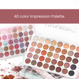 Miss Rose 40 colour Impression Eyeshadow Palette